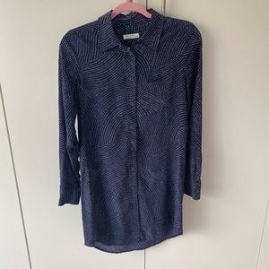 Equipment Silk Shirt Dress - Size XS